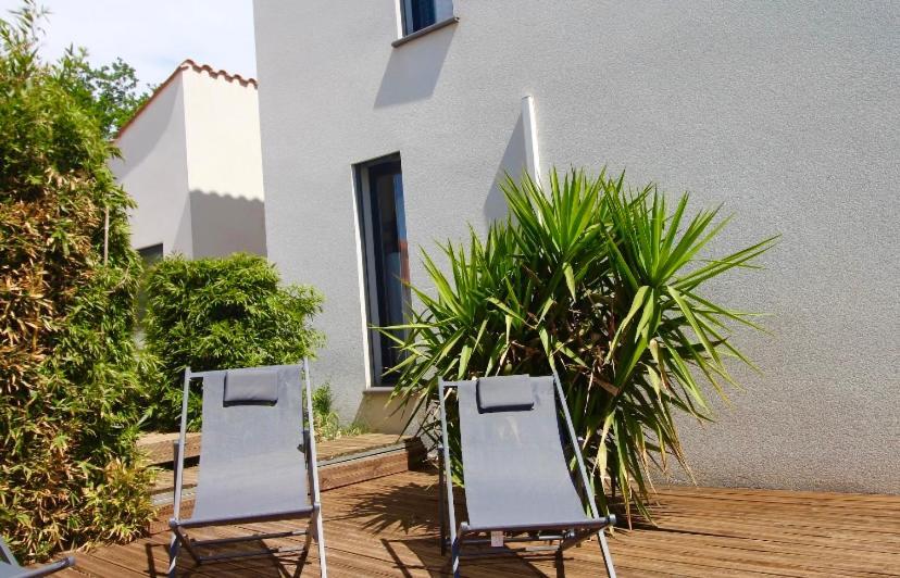 Villa Contemporaine, Jardin Mediterraneen Et Piscine Privee Saint-Jean-Pla-de-Corts Экстерьер фото